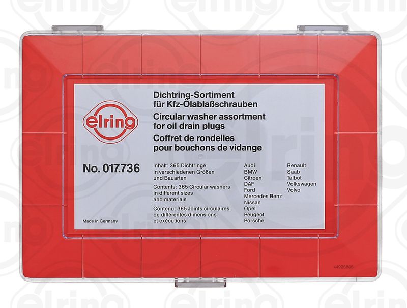 Product Image - Afdichtringset - 017.736 - ELRING