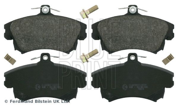 Комплект гальмівних накладок, дискове гальмо, Blue Print ADC44267