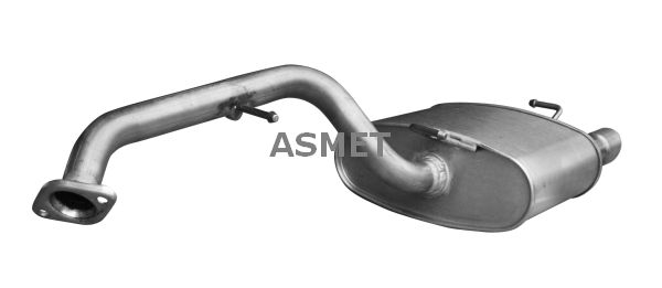 ASMET 11.051 Rear Muffler