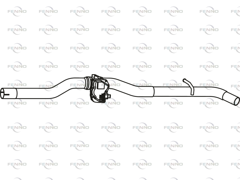 FENNO P49043 Exhaust Pipe