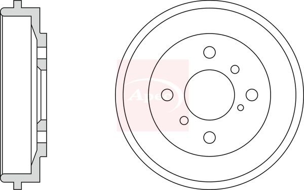 APEC Brake Drum DRM9977