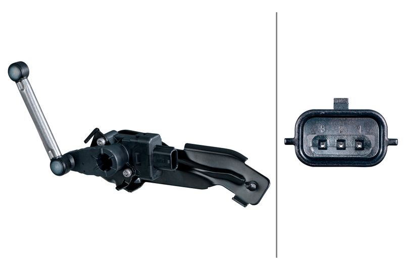 Leuchtweitenregulierungs-Sensor