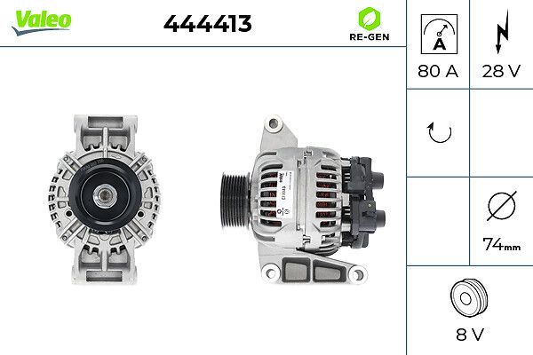 Γεννήτρια  VALEO RE-GEN REMANUFACTURED