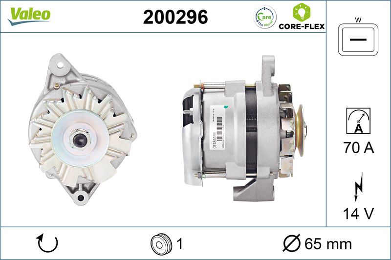 VALEO Dynamo / Alternator 200296