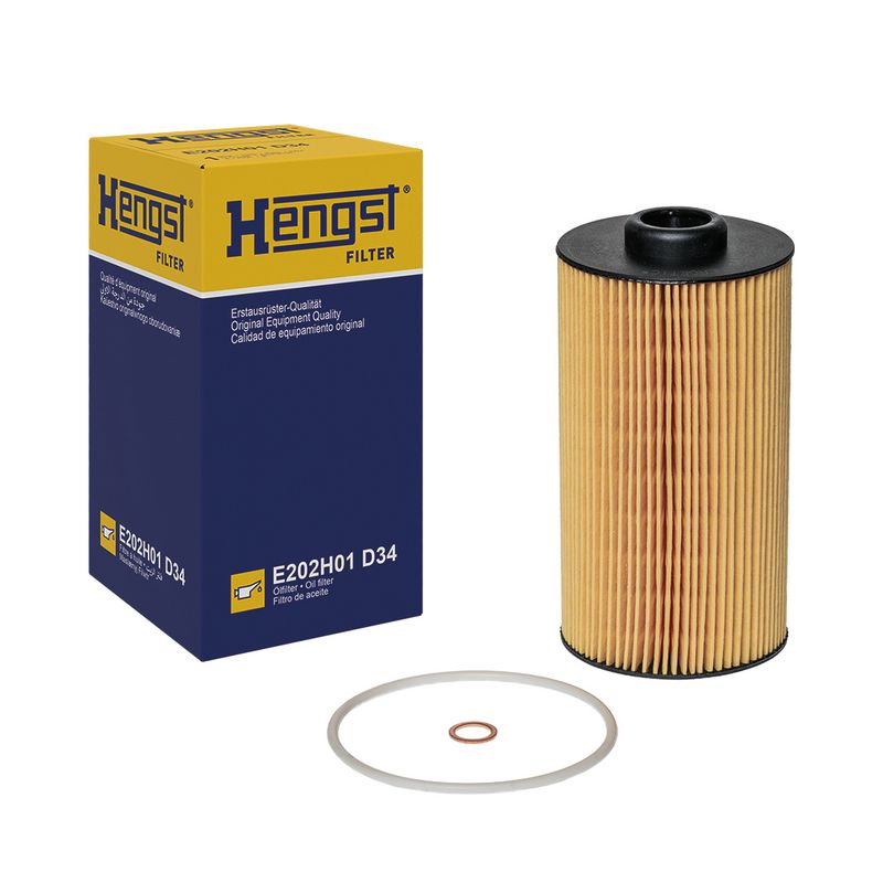 HENGST FILTER E202H01 D34 Oil Filter