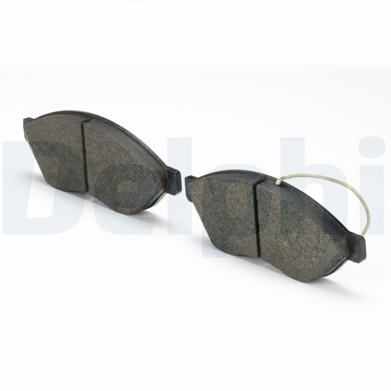 Piduriklotsi komplekt, ketaspidur, DELPHI LP2498