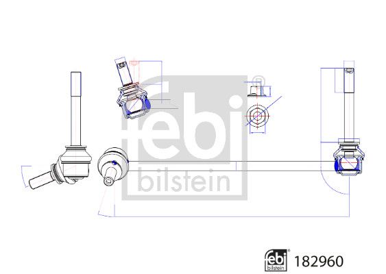 Автозапчастина FEBI BILSTEIN 182960