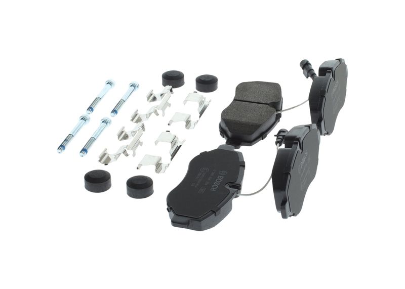 Piduriklotsi komplekt, ketaspidur, BOSCH 0 986 494 334