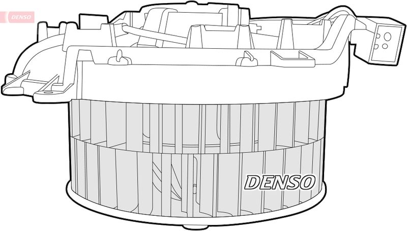 Denso Interior Blower DEA17013