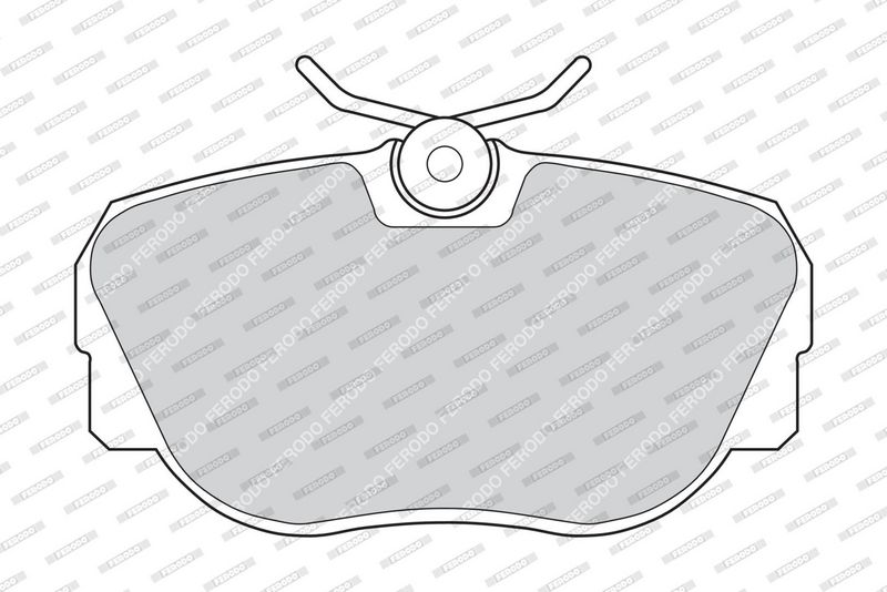 FERODO Plaquettes de frein à disque FDB660