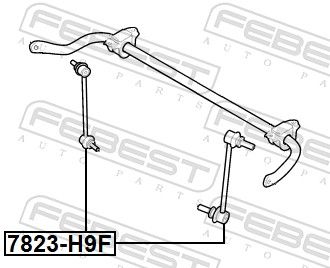 Stabilisaator, Stabilisaator, FEBEST 7823-H9F