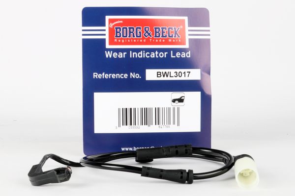 BORG & BECK figyelmezető kontaktus, fékbetétkopás BWL3017