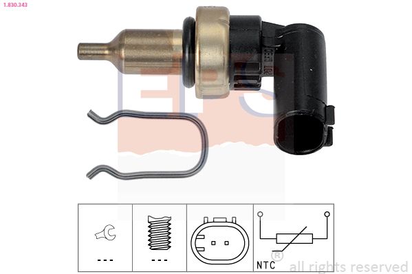 EPS Mercedes датчик температури W169/245