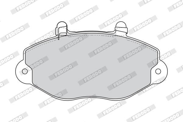 FERODO FVR1339 Brake Pad Set, disc brake