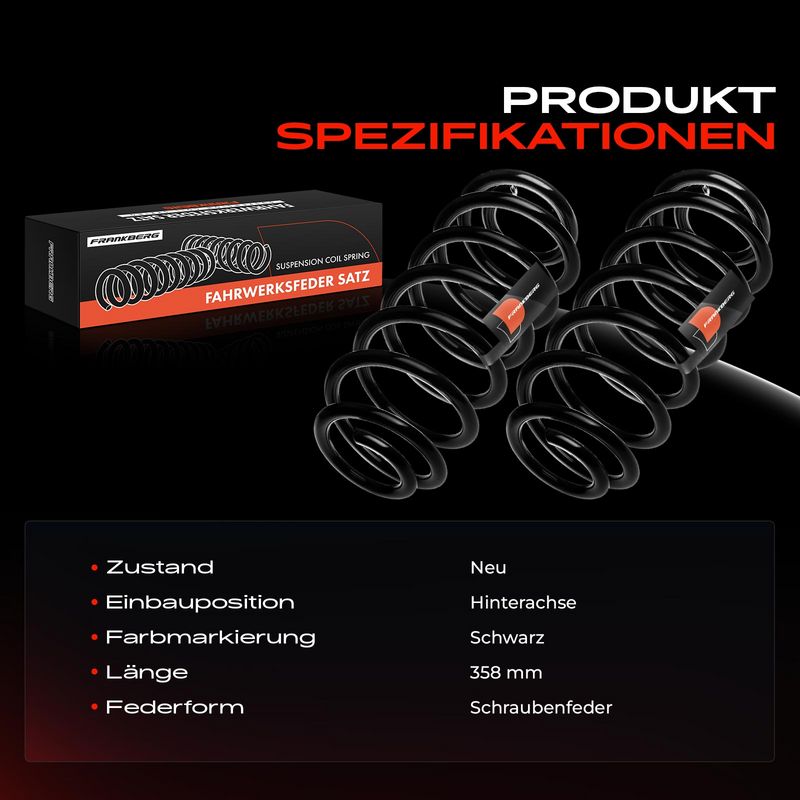 Frankberg 5481FB0009113 Suspension Spring