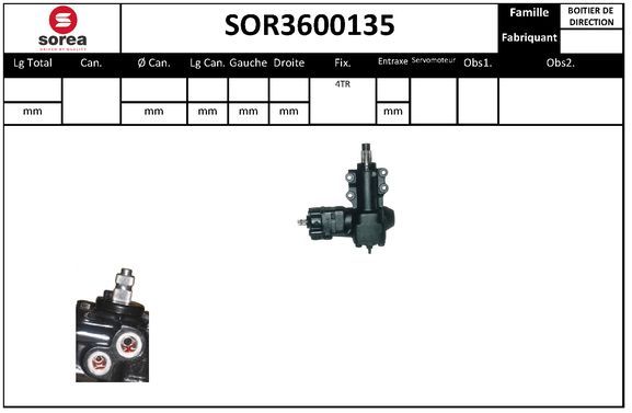 EAI kormánygép SOR3600135
