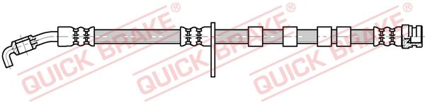 Гальмівний шланг, Quick Brake 50.872