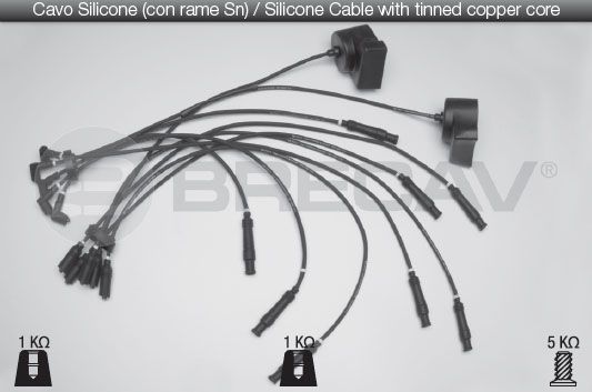 BRECAV 01.516 - Ignition Cable Kit