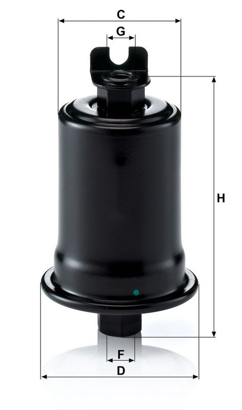 Filtru combustibil WK 614/30 MANN-FILTER