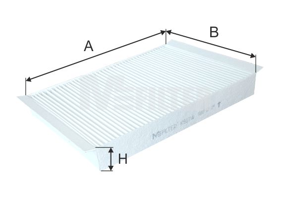 Фільтр, повітря у салоні, Mfilter K9174