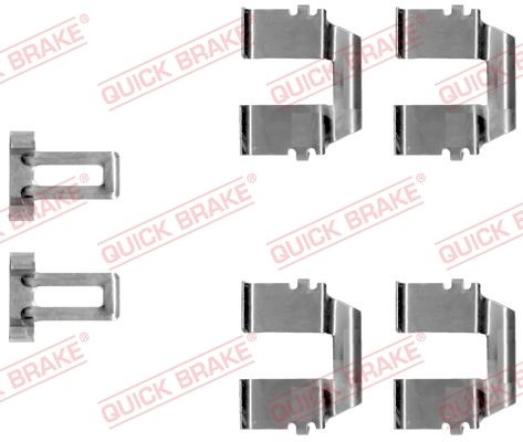 QUICK BRAKE tartozékkészlet, tárcsafékbetét 109-1233