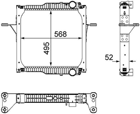 Product Image - Radiateur - CR820000P - MAHLE
