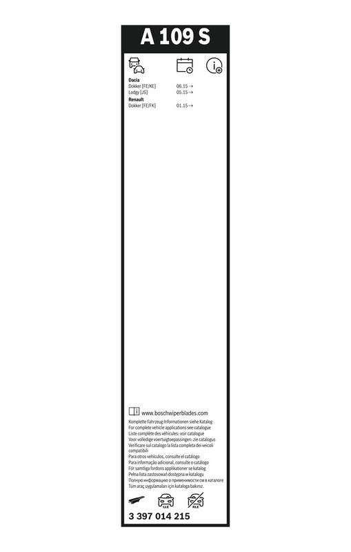 BOSCH Balai d'essuie-glace 3 397 014 215