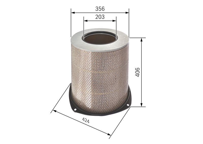 BOSCH F 026 400 179 Air Filter