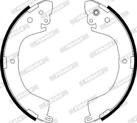FERODO FSB617 Brake Shoe Set