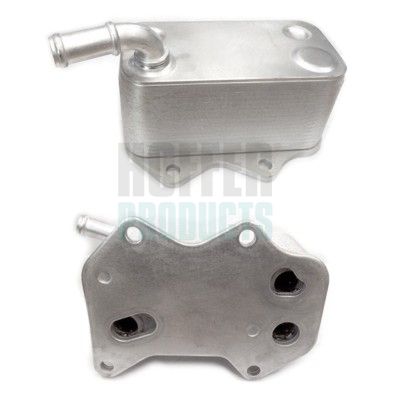 HOFFER 8095011 - Oil Cooler, engine oil