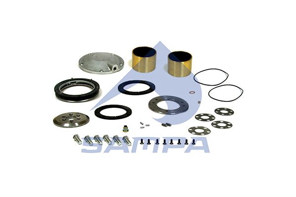 SAMPA 080.600 - Repair Kit, steering knuckle (leaf spring hanger)