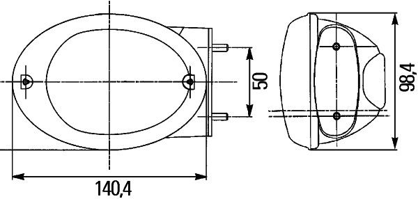 Zadní světlo 2SD 343 130-797