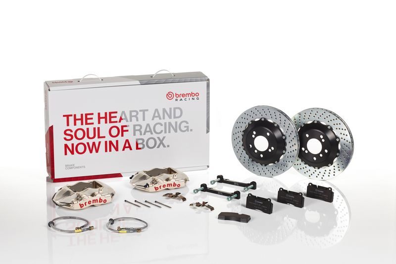 BREMBO Didelio efektyvumo stabdžių komplektas