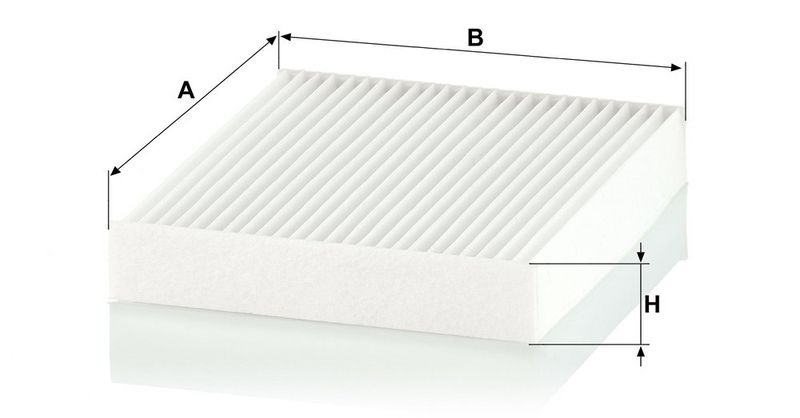 Filter, salongiõhk, MANN-FILTER CU 14 001