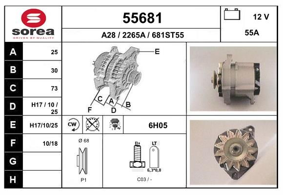 EAI generátor 55681