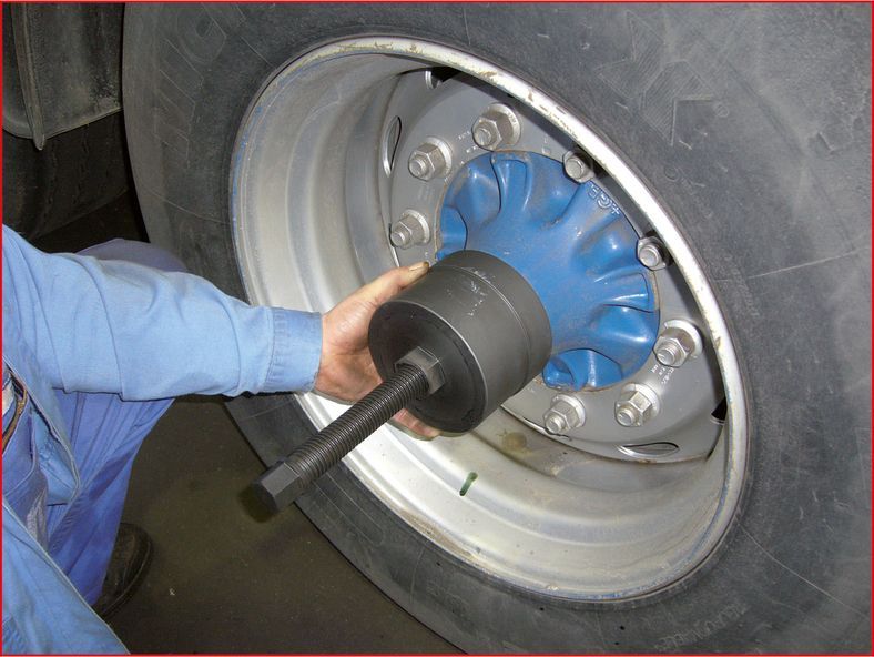 KS TOOLS 450.0003 Puller, wheel hub