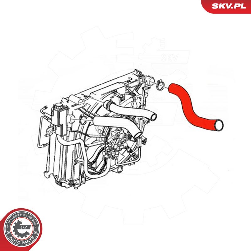 Laadimisõhu voolik, ESEN SKV 54SKV092