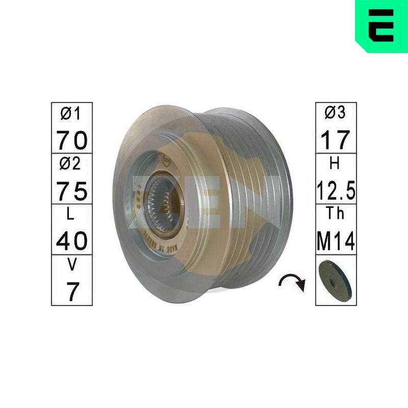 Механізм вільного ходу генератора, Era ZN5591