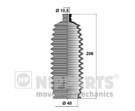 NIPPARTS gumiharang készlet, kormányzás J2856003