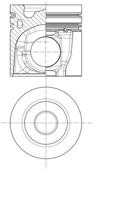 Piston MAHLE 099 PI 00127 000