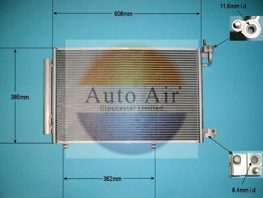 Auto Air Gloucester 16-6507 Condenser, air conditioning