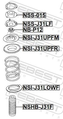 Vedrutaldrik, FEBEST NSI-J31UPFM