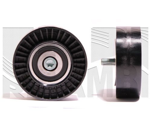 CALIBER 87596 - Deflection/Guide Pulley, V-ribbed belt