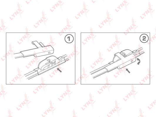 Щiтка склоочисника, к-т VAG JZW998002AB