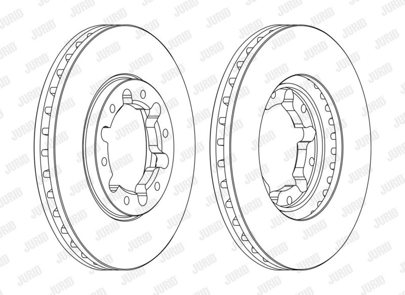 Disc frana 562809JC-1 JURID