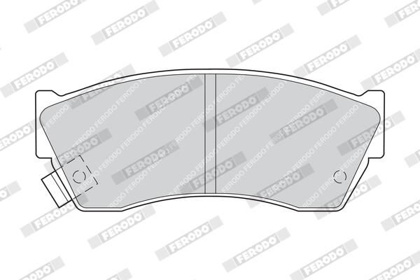 FERODO Plaquettes de frein à disque FDB588