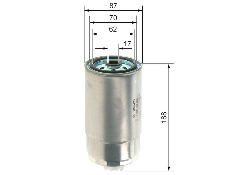 BOSCH F 026 402 826 Fuel Filter