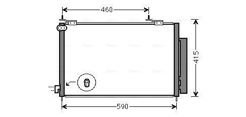 AVA QUALITY COOLING kondenzátor, klíma HD5242D