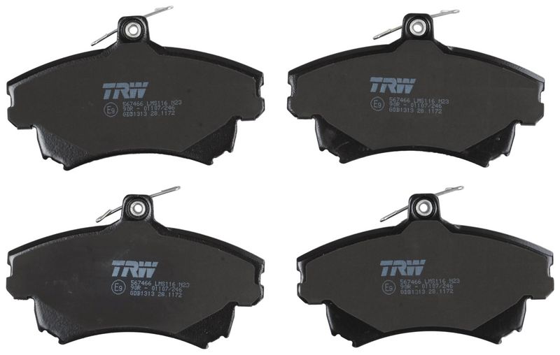 TRW GDB1313 Brake Pad Set, disc brake