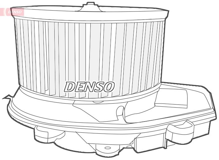 DENSO Utastér-ventilátor DEA02002